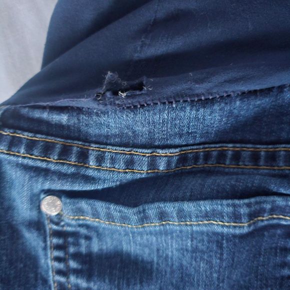 7 For All Mankind Maternity Jeans/ Pea in the Pod Maternity Jeans Size 29 - Picture 7 of 7